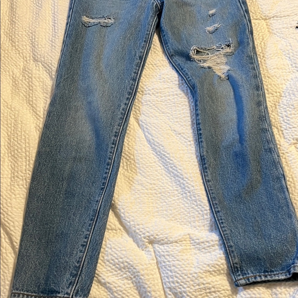 Classic Blue Distressed Women Jeans Levi’s - Picture 9 of 11
